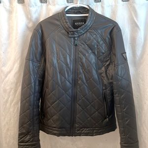 Guess jacket size medium color gray